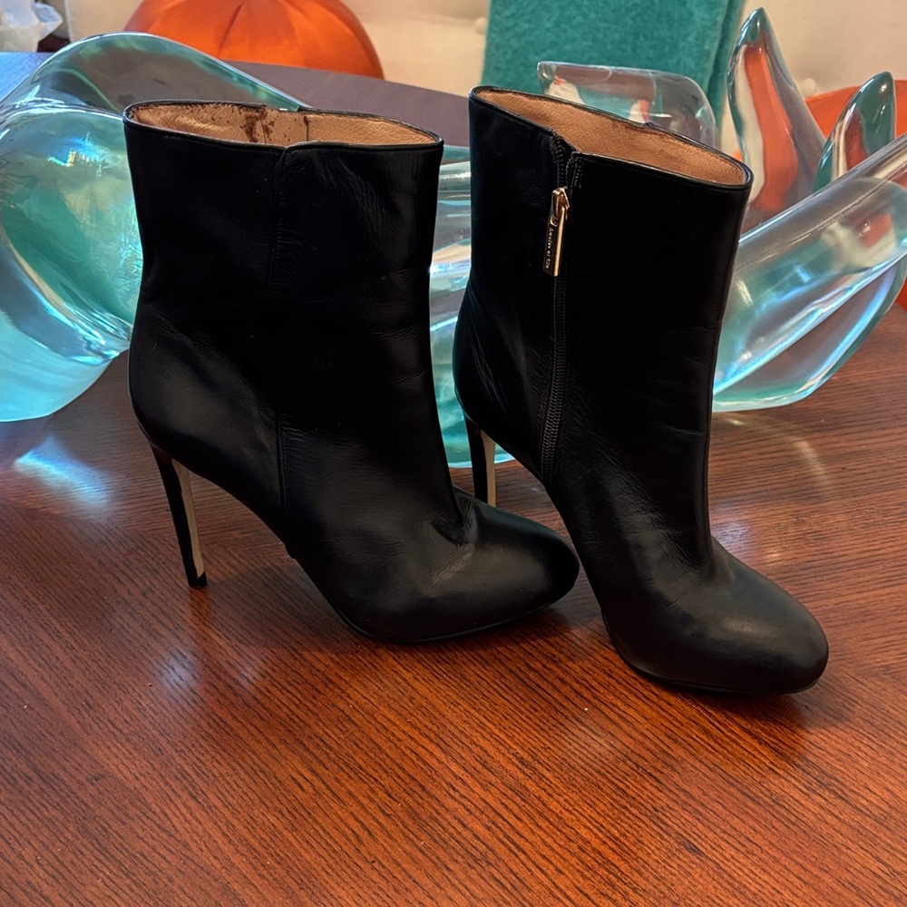Louise et Cie Elegant Black Heeled Boots
